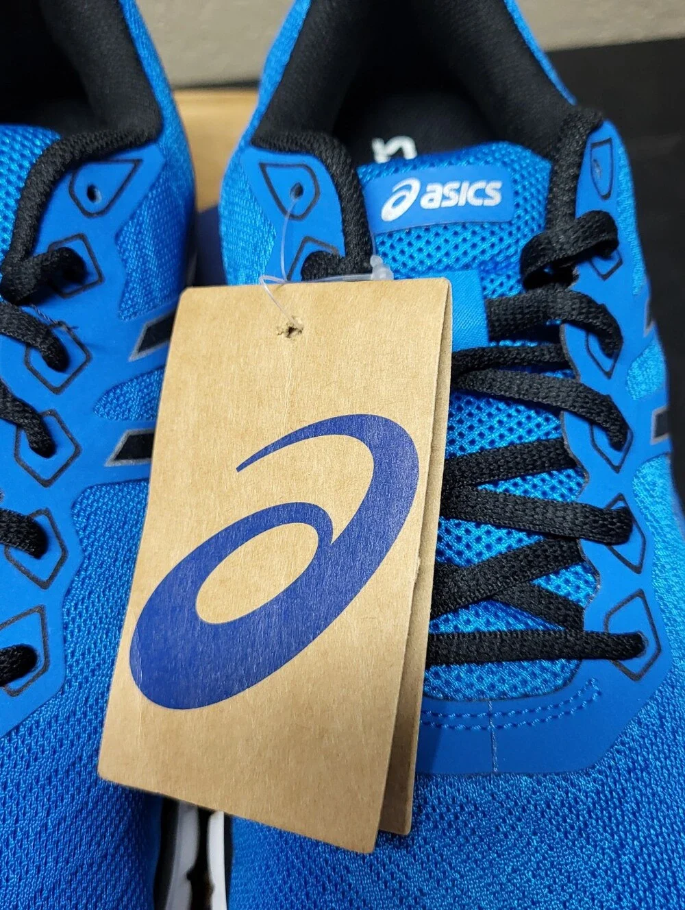 *NEW* ASICS Gel-Zaraca 5 B Running Shoes Directoire Blue/Black Size Men’s 10
